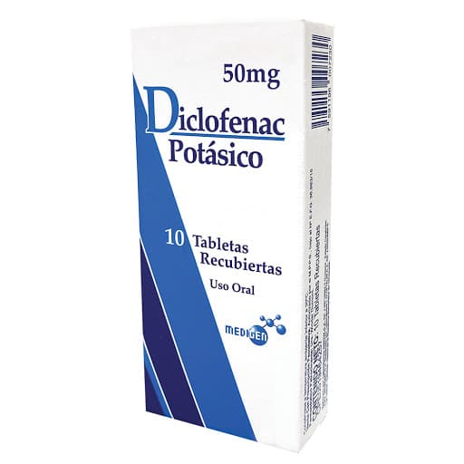DICLOFENAC POTASICO 50MG X 10TAB MEDIGEN