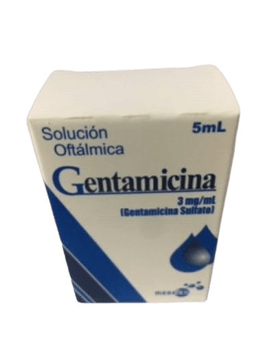 GENTAMICINA 3MG/ML X 5ML GOTAS