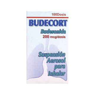 BUDECORT AEROSOL 100 DOSIS/200MCG DOSIS
