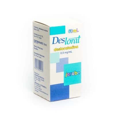 DESLORATADINA 25 MG/5ML JBE X 60 ML