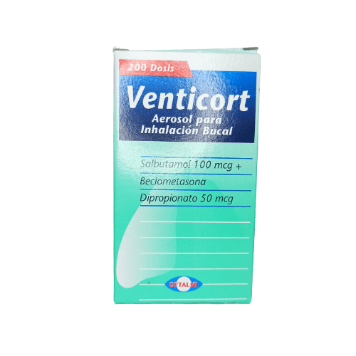 VENTICORT AER 100MCG + 50MCG X 200DOSIS