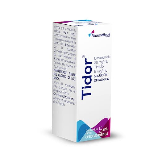 TIDOR 20MG/5ML SOL OFT X 5ML
