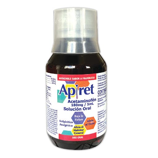 APIRET 180MG/5ML X 60ML SOLUCION