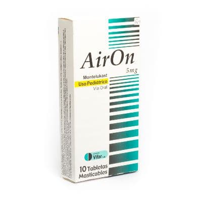AIRON 5MG X 10TAB MASTICABLE