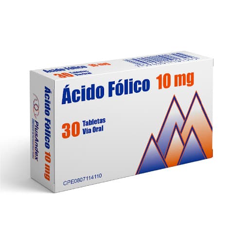 ACIDO FOLICO 10MG X 30TAB