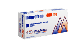 IBUPROFENO 400MG X 10TAB PLUSANDEX