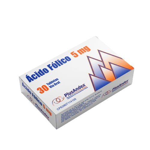ACIDO FOLICO 5MG X 30 TAB