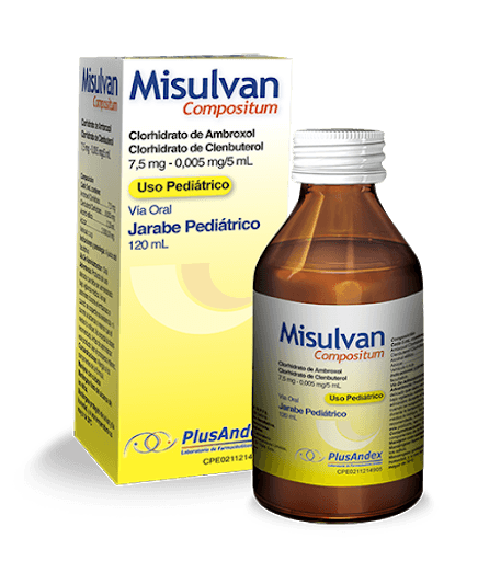 MISULVAN COMPUESTO 7.5MG-0.005/5ML X 120