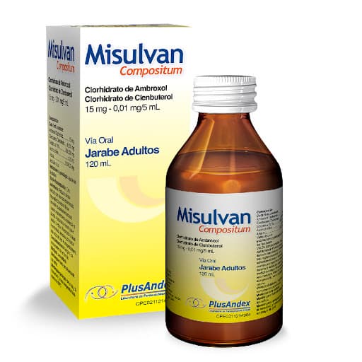 MISULVAN COMPUESTO 15MG-0.01/5ML X 120ML