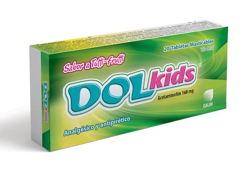 DOL KIDS 160MG X 20TAB M TUTTI FRUTTI