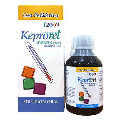 KEPRORET SOLUCIÓN ORAL PEDIATRICO 120ML