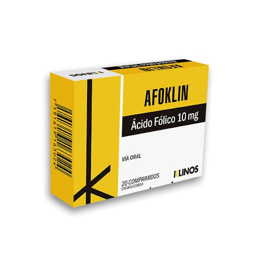 AFOKLIN 10MG X 20 COMPR