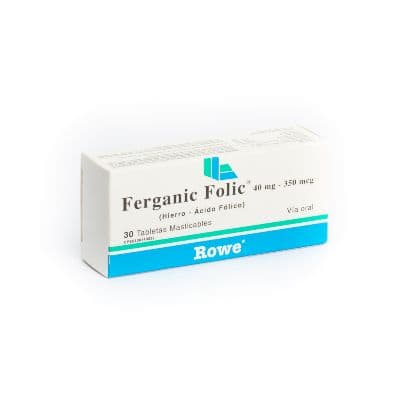 FERGANIC FOLIC MAST X 30 COMP