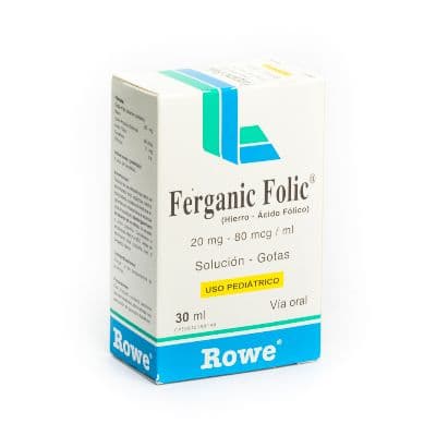 FERGANIC FOLIC 30ML GOTAS