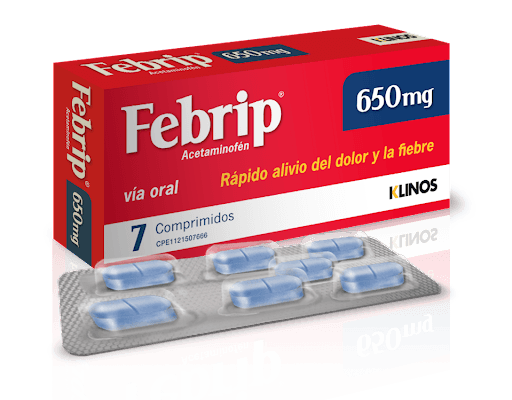 FEBRIP 650MG X 7 COMP