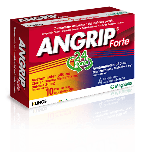 ANGRIP FORTE DIA X 10COM - NOCHE X 4 COM