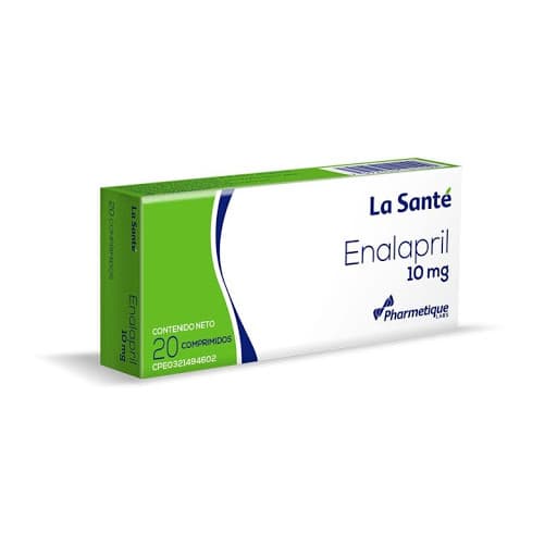 ENALAPRIL 10MG X 20COM ELTER