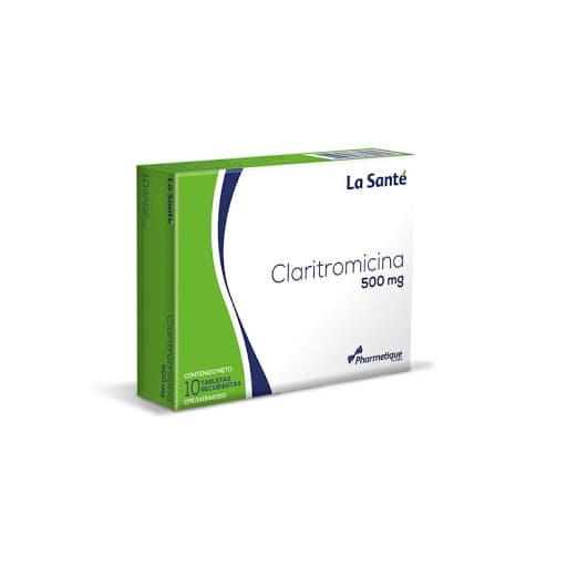 CLARITROMICINA 500MG X 10TAB ELTER