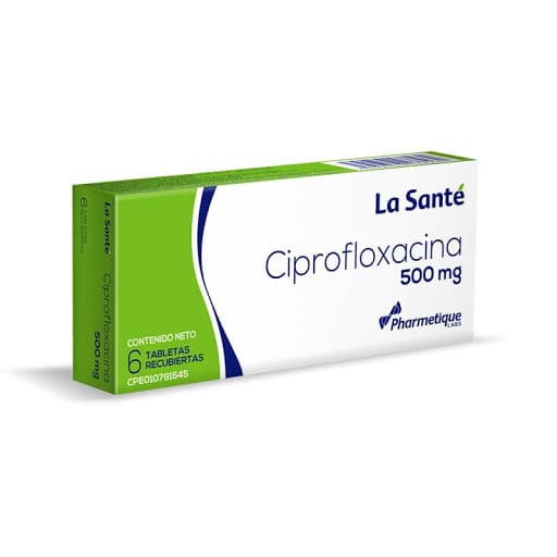 CIPROFLOXACINA 500MG X 6TAB ELTER