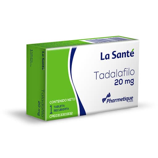 TADALAFILO 20MG X 1TAB ELTER