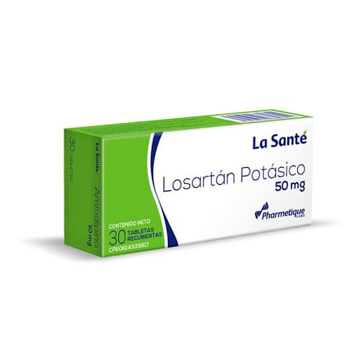 LOSARTAN POTASICO 50MG X 30TAB