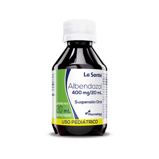 ALBENDAZOL SUSP 400MGX20ML PHARMETIQUE