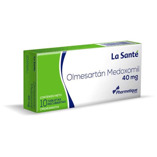OLMESARTAN 40MG X 10TAB