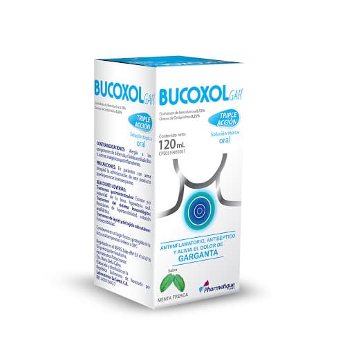BUCOXOLGAR 015-025% MENTA SOLTOPX120mL