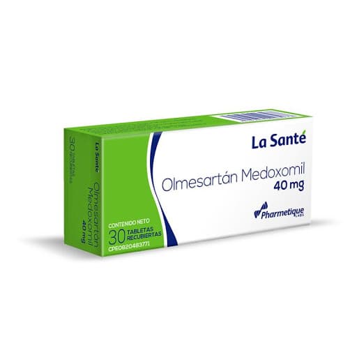 OLMESARTAN MEDOXOMIL 40MG X 30TAB