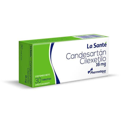 CANDESARTAN CILEXETILO 16MG X 30TAB ELTE
