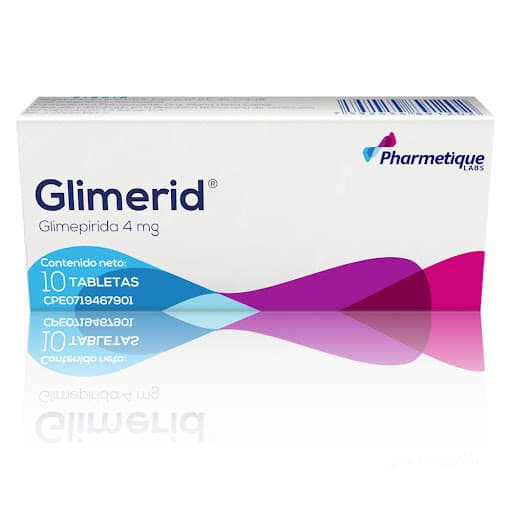 GLIMERID 4 MG TAB X 10