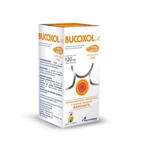 BUCOXOLGAR 015-025% MIEL SOL TOPX120mL