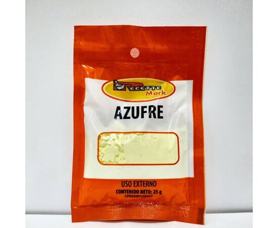AZUFRE PVO 25GR X 1 SOBRE RECETTEMARK