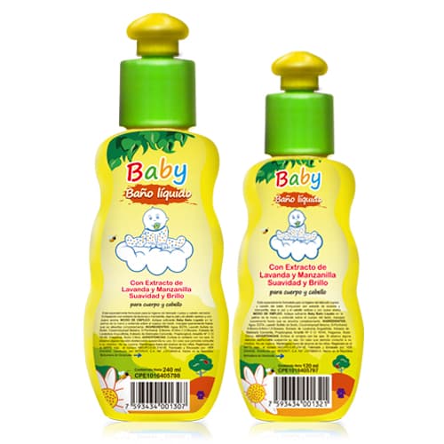 BABY BAÑO LIQUIDO 120ML