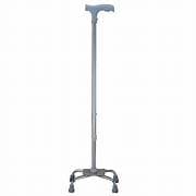 BASTON 4 PUNTOS AJUSTABLE MANGO RECTO GA