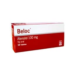 BELOC 100MG X 10 TAB (ATENOLOL)