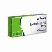 BETAHISTINA 16 mg TAB X 20