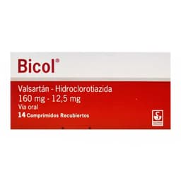 BIOCOL 160MG-12.5MG X 14COMP