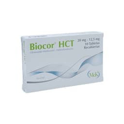 BIOCOR HCT 20MG-12.5MG X 10TAB