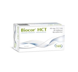 BIOCOR HCT 40MG-12,5MG X 30TAB
