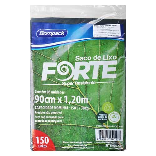 BOLSAS 150 LITROS X 05UND