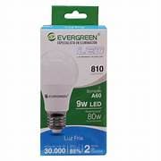 BOMBILLO EVERGREEN LED 810/9W/80W