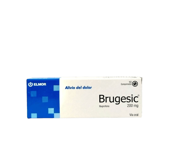 BRUGESIC 200MG X 10COMP