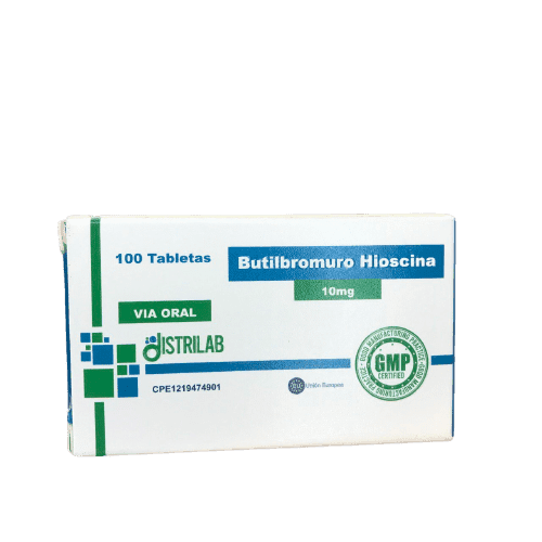BUTILBROMURO HIOSCINA 10MG X 10TAB BLIST