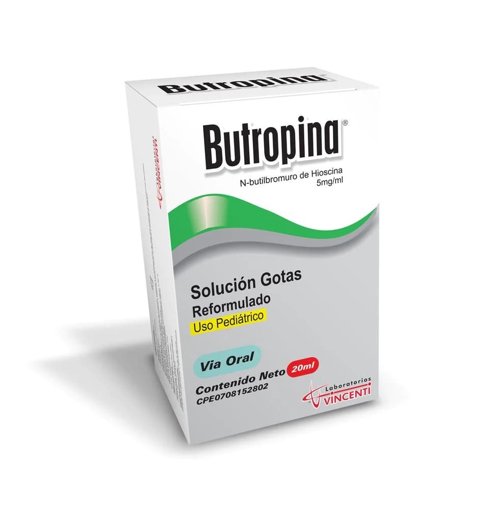 BUTROPINA 5MG/ML 20ML GOTAS