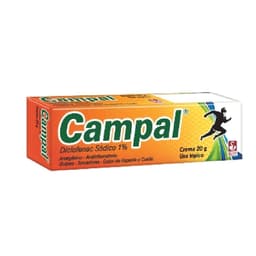 CAMPAL CREMA 20 GR (DICLOFENAC)