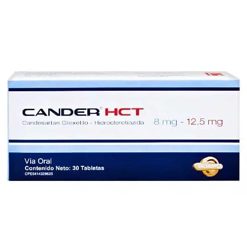 CANDER HCT 8/12,5 X 30TAB VALMORCA