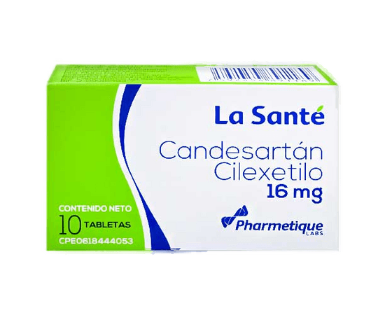 CANDESARTAN 16MG X 10 TAB ELTER