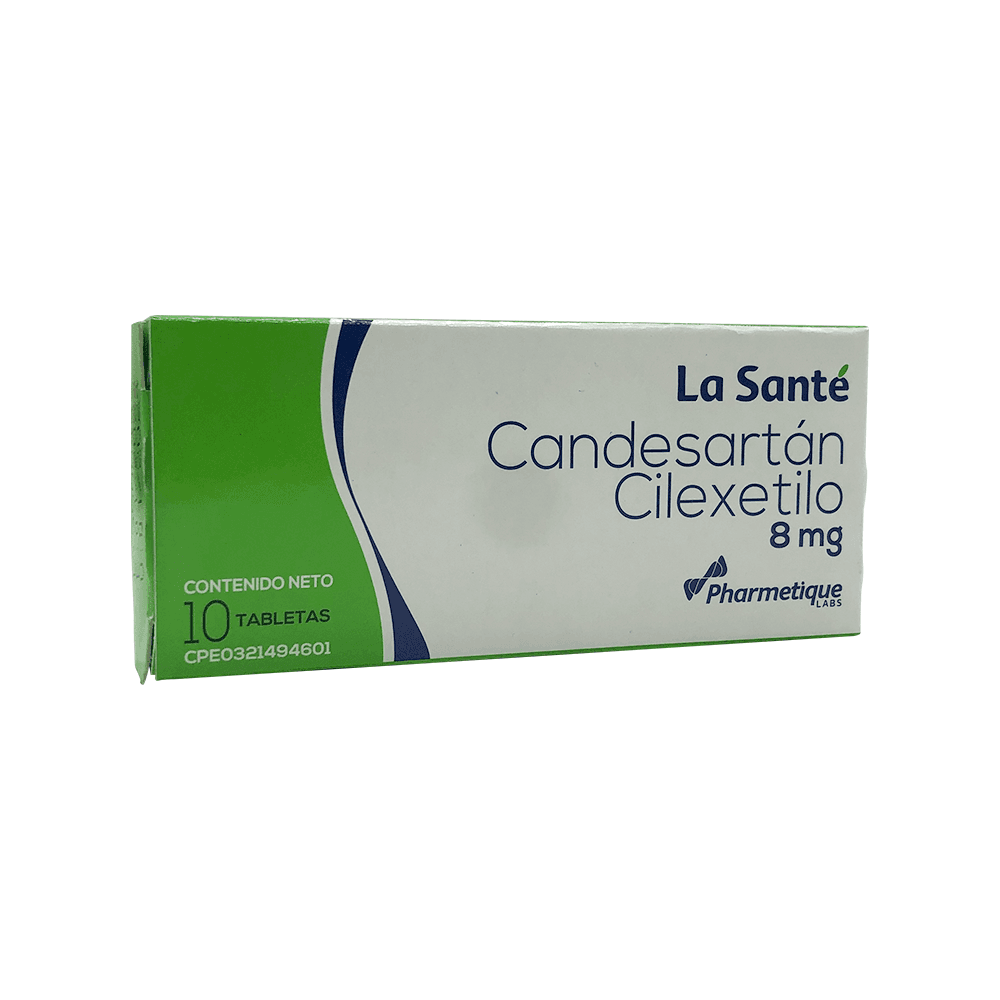 CANDESARTAN CILEXETILO 8MG X 10TAB SANTE