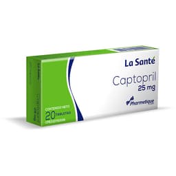 CAPTOPRIL 25 MG TAB X20